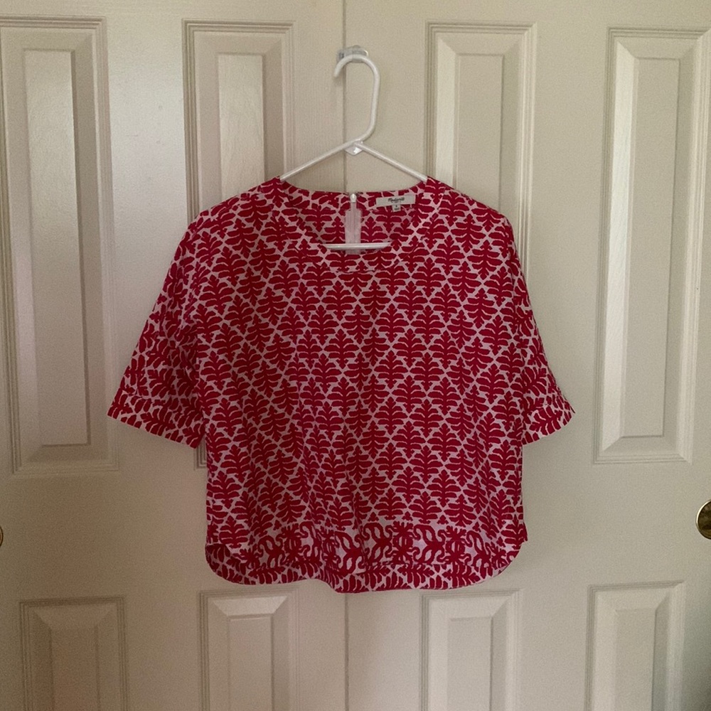 Madewell province ikat bloom tee
